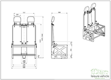 Load image into Gallery viewer, Mobiframe - Rear Bench Frame - SAF04T