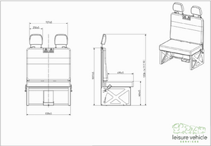 Mobiframe - Rear Bench Frame - SAF04T